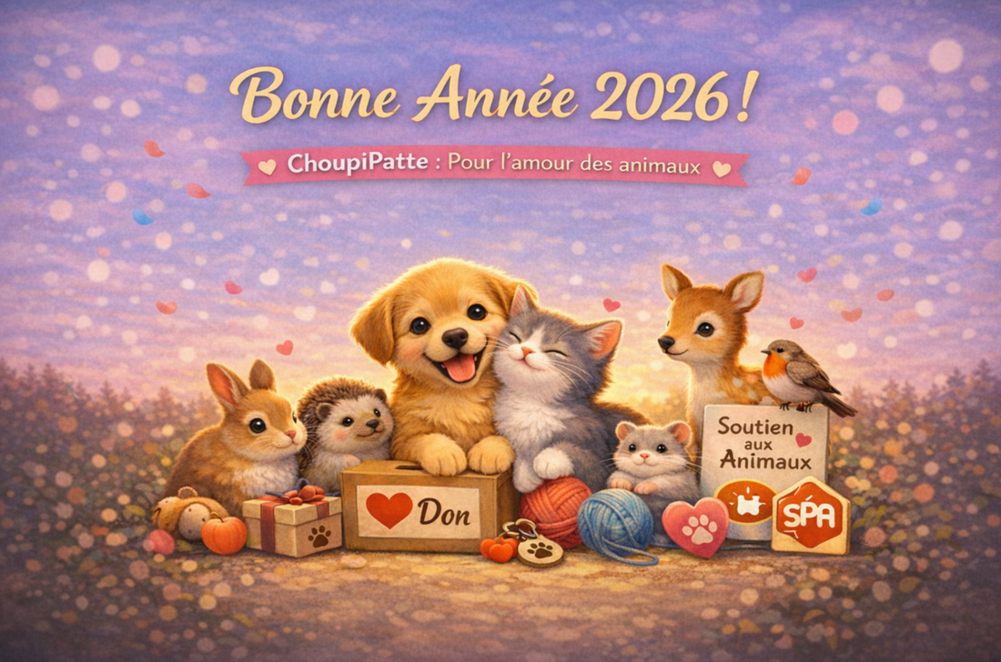 Bonne année 2026 : pourquoi ChoupiPatte est née pour la cause animale