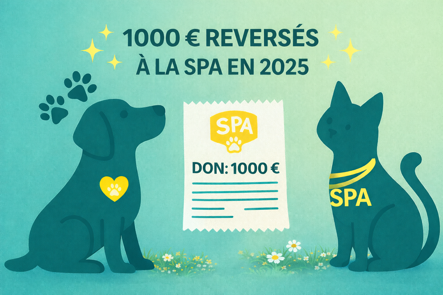 Engagement ChoupiPatte avec don reversé à la SPA