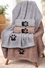 Serviette microfibre ultra absorbante pour chien et chat ChoupiPatte